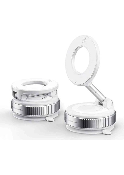 Yüksek Kaliteli K007 360 Derece Dönebilen Vakum Özellikli Magnetik Araç Içi Telefon Tutucu