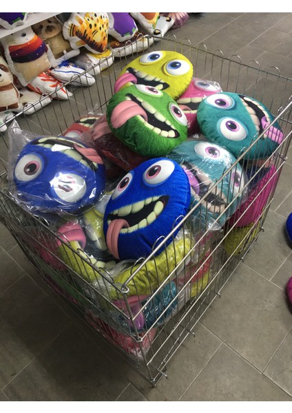 AZİZ OYUNCAK Esprili Emoji yastık