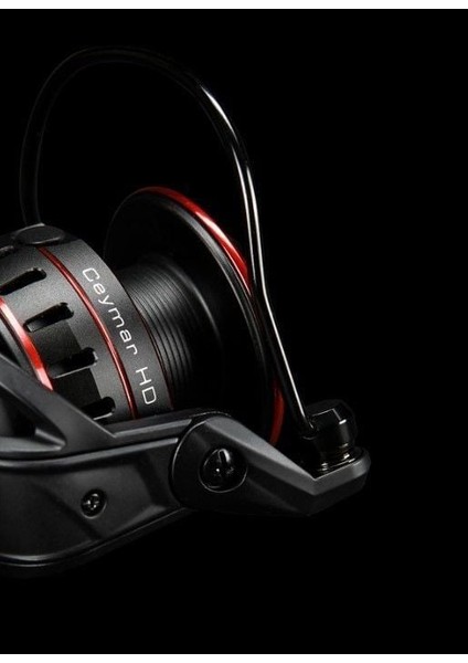 Ceymar CHD-2500A Matt Black 7+1 Bilyalı 6.2:1 Devirli Spin Makine