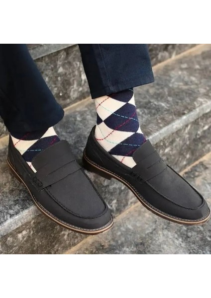 3 Adet Baklava Desen Likralı Penyeerkek Çorap fırsatları