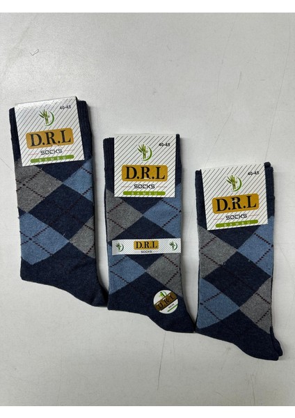 3 Adet Baklava Desen Likralı Penyeerkek Çorap fiyatları