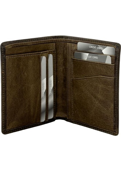 Hakiki Deri Erkek Cüzdan Grazy Kahve 1755 modelleri