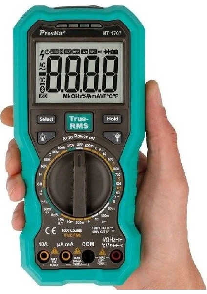 MT-1707 Dijital Multimetre
