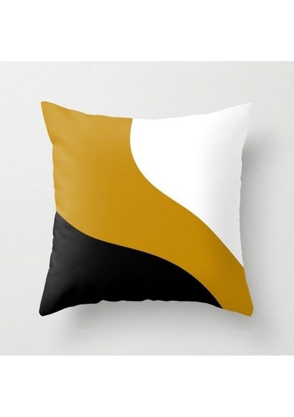 Beyaz Turuncu Siyah Kirlent ve Kılıfı