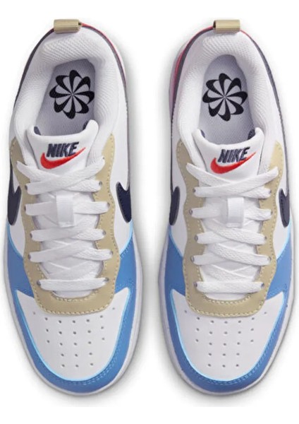 Court Borough Low Recraft (Gs) Genç Günlük Ayakkabı DV5456-124 Beyaz fırsatları