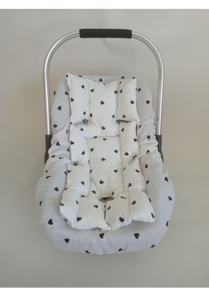 Pamuk Muslin Puset Minderi ve Puset Çarşafı