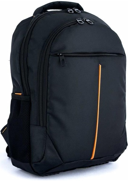 3 Bölmeli Sırt Çantası (Laptop Bölmeli) Siyah-Turuncu 5151 fiyatları