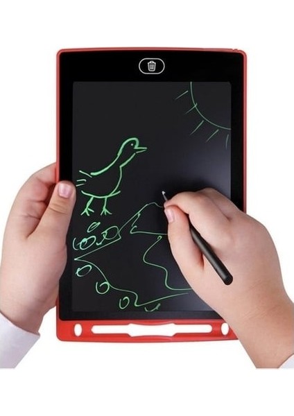 Dijital Kalemli Çizim Yazı Tahtası (Tablet) 8.5 Inc LCD Yazma Eğitim Tableti