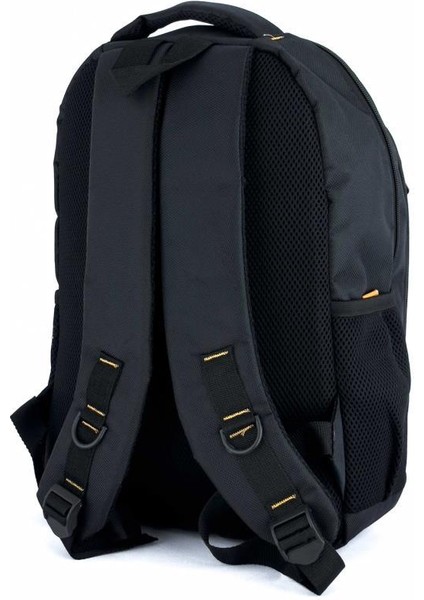 3 Bölmeli Sırt Çantası (Laptop Bölmeli) Siyah-Turuncu 5151 modelleri