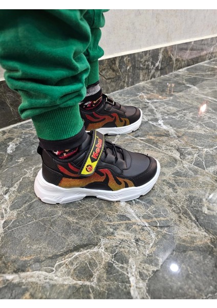 Lastikli Cırtlı Yumuşak Esnek Hafif Nefes Alabilen Unisex File Çocuk Spor Ayakkabı fiyatları