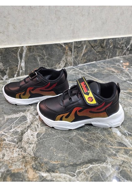 Lastikli Cırtlı Yumuşak Esnek Hafif Nefes Alabilen Unisex File Çocuk Spor Ayakkabı modelleri