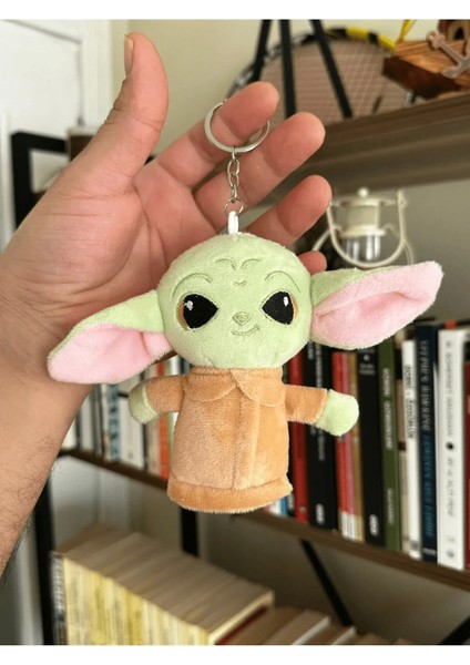 Baby Yoda Sevimli Peluş Anahtarlık
