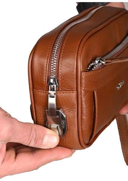 Grande Hakiki Deri Erkek El Çantası G2 Taba 4288 modelleri