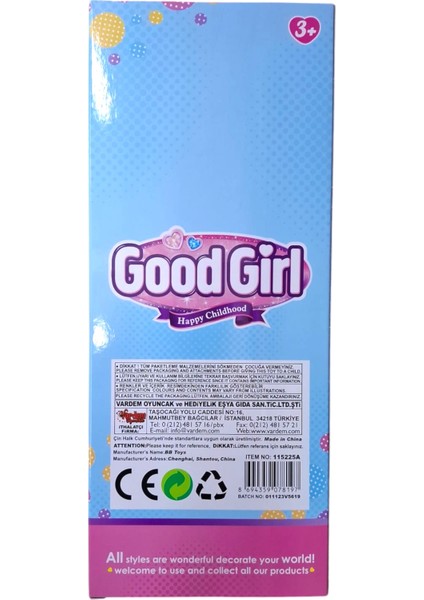 Good Girl 115225A Doktor Bebek Aksesuarlı 29 cm 3+ fiyatları