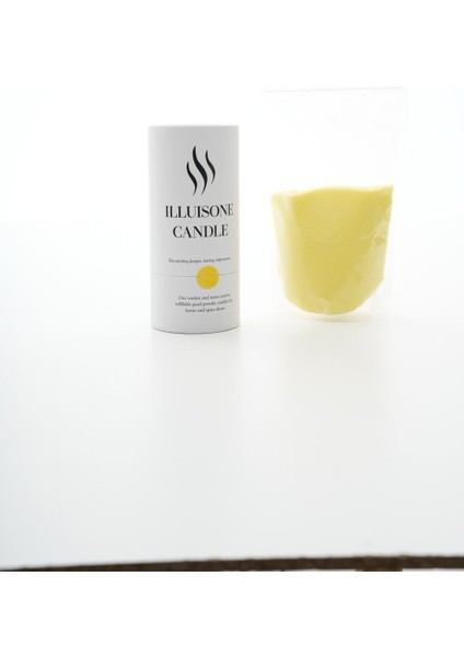 Illusione Candle iNCİ TOZ MUM