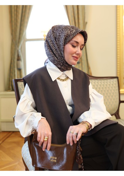 Twill Ipek Eşarp 11459-06