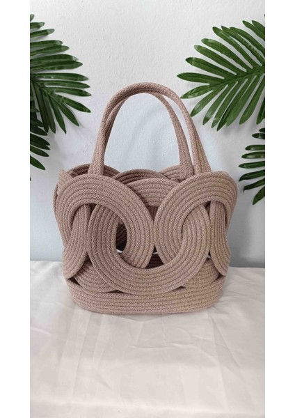 Halkalı Tress El ve Kol Çantası