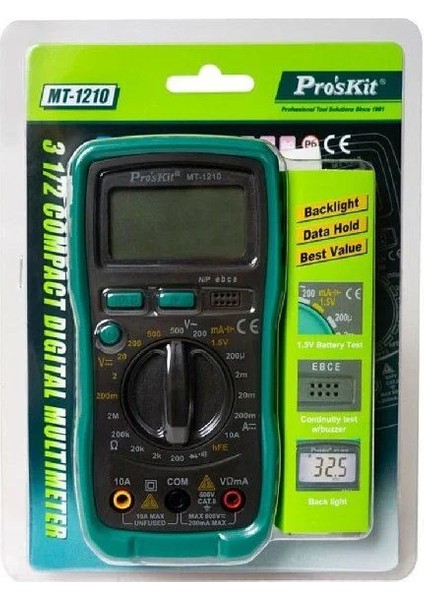 MT-1210 Dijital Multimetre
