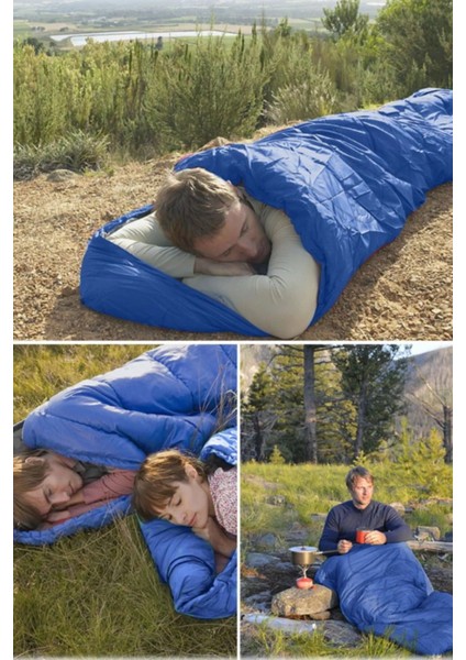 Profesyonel Spor Outdoor Uyku Tulumu Sıcak Tutan Kamp 190X70 cm Her Bedene Uyumlu Termal Tulum Kamp modelleri