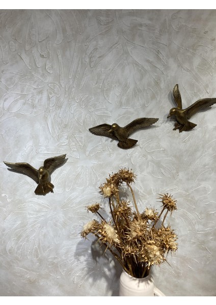 Kuşlar 3 Lü Set Duvar Dekoru fiyatları