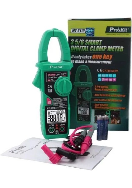 MT-3110 600A Ac Akıllı Pensampermetre modelleri