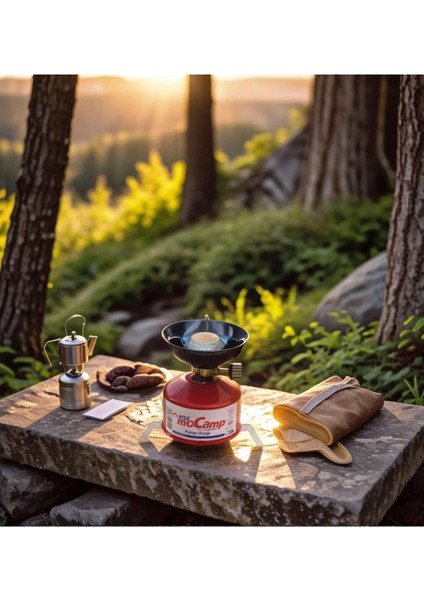 Mocamp Taşınabilir Ocak Pratik Kamp Ocağı Seti Siyah Kampta Denizde Sahilde Heryerde Pratik Ocak indirimleri