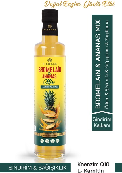 Bromelain & Ananas İçeren Detox Şurubu