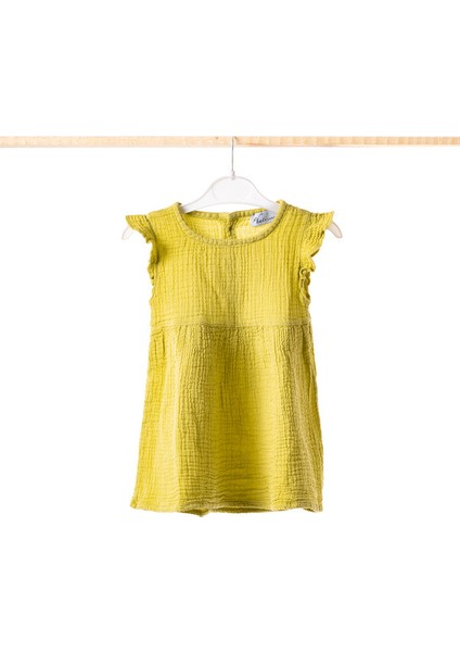 Müslin Kız Çocuk Elbise