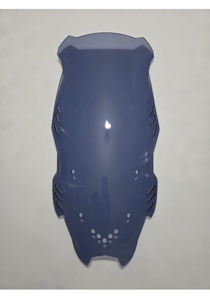 Küba Newcity 125 Siperlik Ön Cam 2023-2025 Model 65CM Açıkfüme Renkli 4mm Uzun Cam