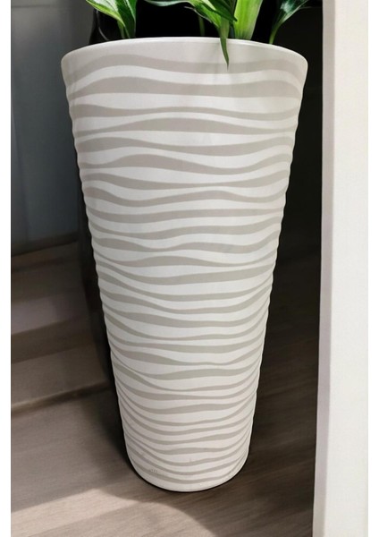 Yapay Çiçek Beyaz Saksı Kalın Bambu Ağaç 180 cm Yükseklik indirimleri