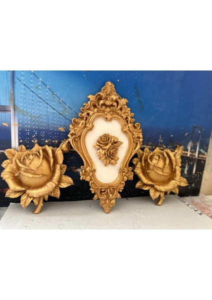 Tasarım Tablo ve Duvar Çiçek 3lü fiyatları