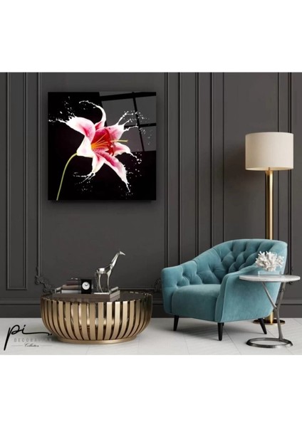 Çiçek Cam Tablo modelleri