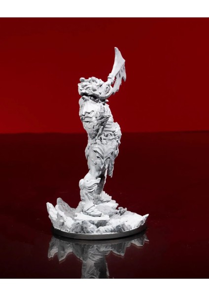 Fire Giant Büstü Masa Süsü Figür fiyatları