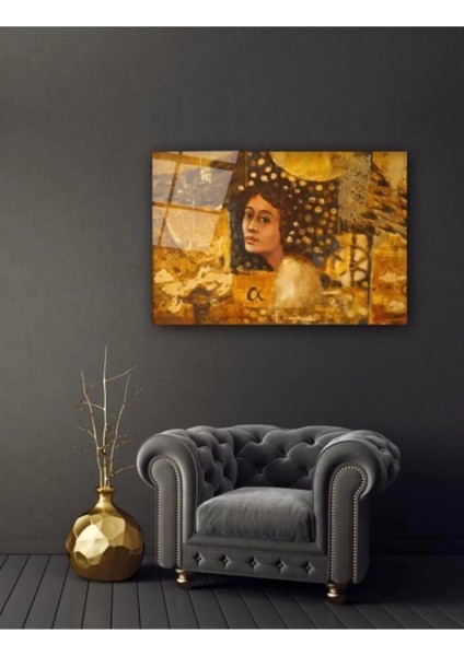Kadın Silüeti Cam Tablo modelleri