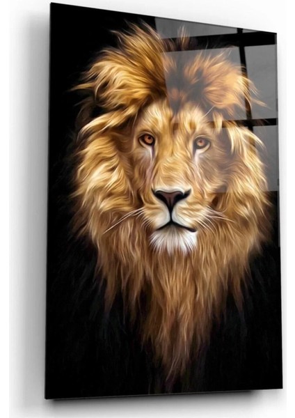 Aslan Cam Tablo