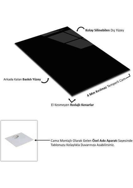 Deniz Suyu Sanatsal Cam Tablo indirimleri