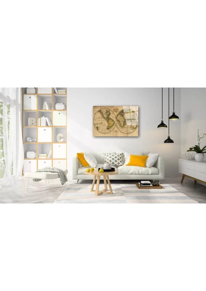 Dünya Haritası 12 Cam Tablo fiyatları