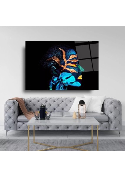 Sanatsal Insan Temalı Cam Tablo fiyatları