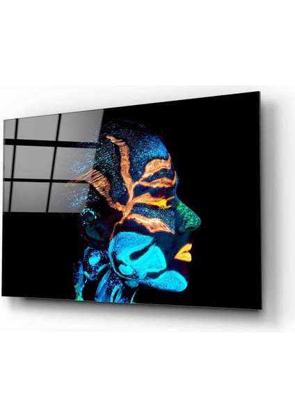 Sanatsal Insan Temalı Cam Tablo fırsatları
