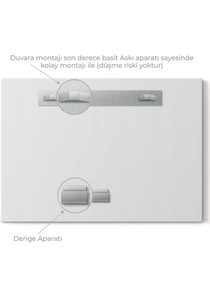 Pencere ve Doğa Manzarası | Manzara Temalı Cam Tablo | 50 x 70 cm