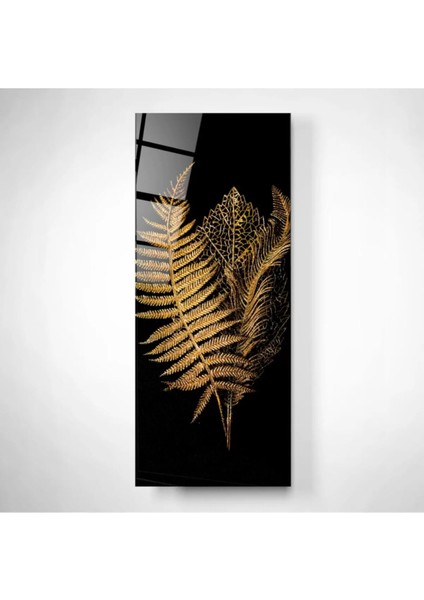 Digi-Art Golden Leaves Cam Tablo 60 x 90