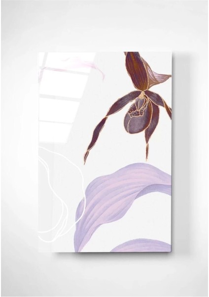 Digi-Art Flower White Cam Tablo 50 x 70