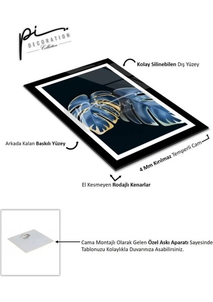 Yaprak Cam Tablo indirimleri