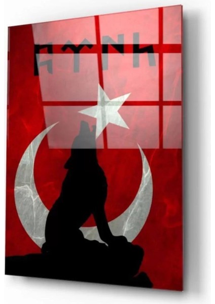 Marsilyan- Kurt ve Bayrak Cam Tablo fiyatları