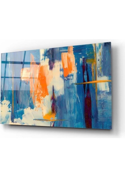 Marsilyan- Soyut Desen Cam Tablo