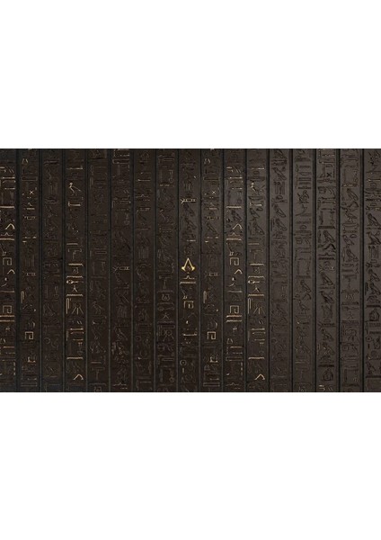 Marsilyan- Fütüristik Hiyeroglif Tablet Cam Tablo