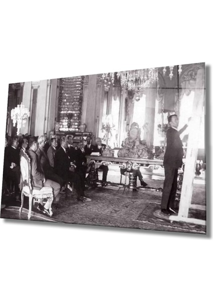Marsilyan- Atatürk Cam Tablo