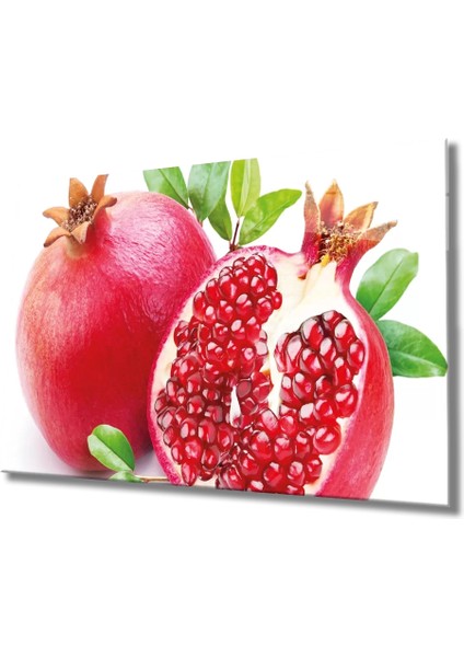 Marsilyan- Nar Cam Tablo Pomegranate Art