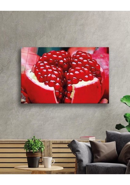 Marsilyan- Nar Cam Tablo Pomegranate Wall Hanging