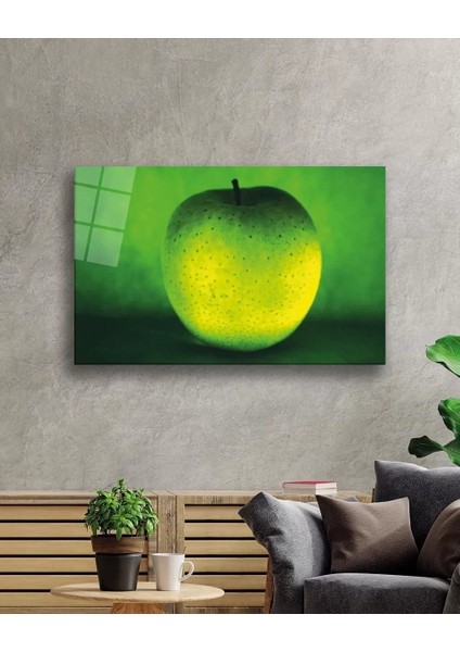 Marsilyan- Yeşil Elma Cam Tablo Green Apple fiyatları